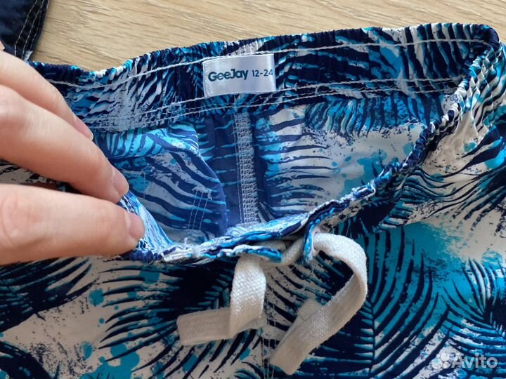 Пляжные шорты 1-2 года