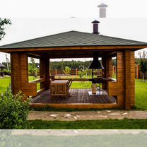 Летняя беседка