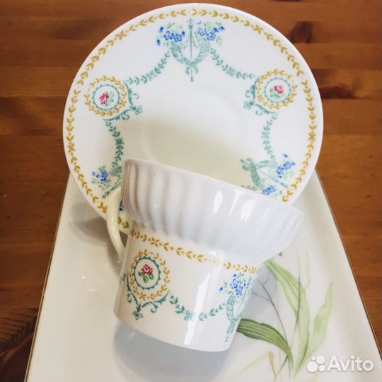 Чашки костяной фарфор лфз