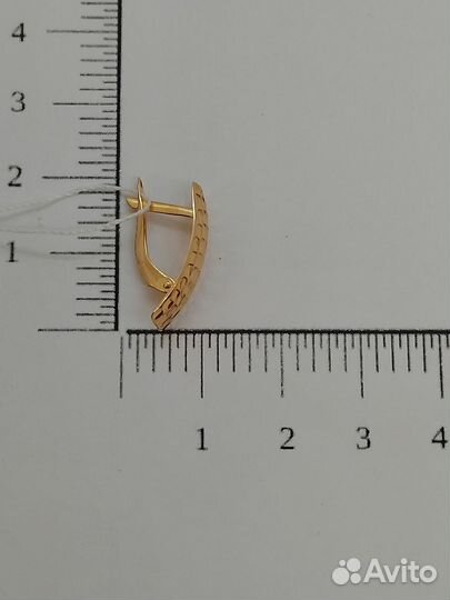 Золотые серьги