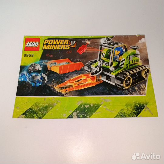 Lego Power Miners 8958 Дробильщик Гранита