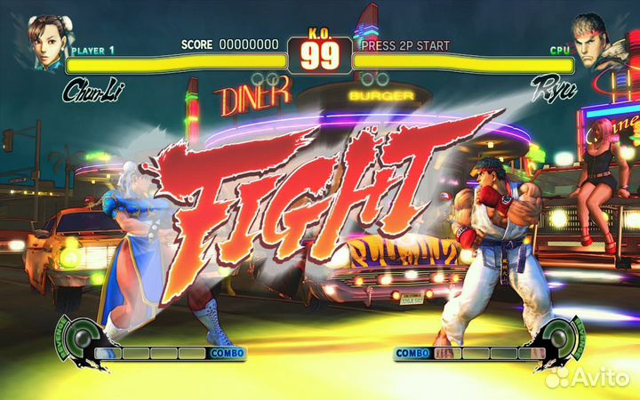 Street Fighter IV PS3, английская версия