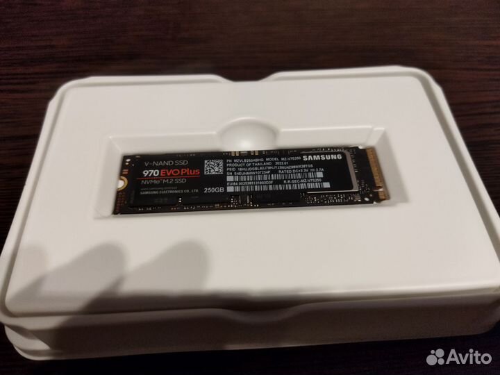 Ssd m2 nvme 250Gb samsung 970 EVO Plus