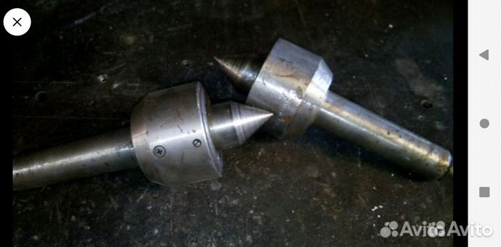 Токарный вращающийся центр