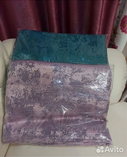 Шторы мрамор софт комплект