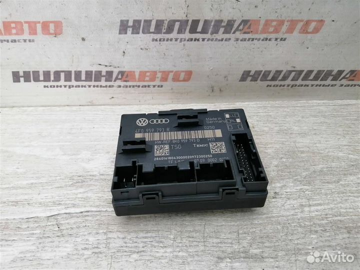 Блок управления передней двери Ауди А6 С6