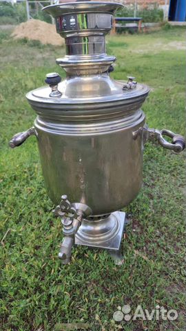 Самовар на дровах старинный
