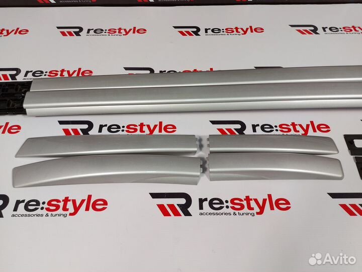 Рейлинги Mitsubishi Outlander с13г Серебро