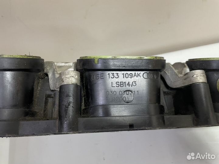 Блок вихревых заслонок левый Ауди А6 С7 4G 3.0