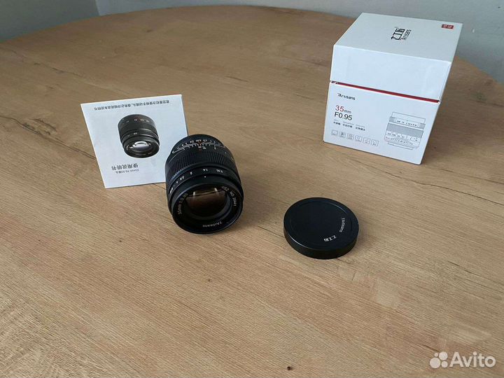 Объектив 7artisans 35mm f/0.95 Fujifilm X