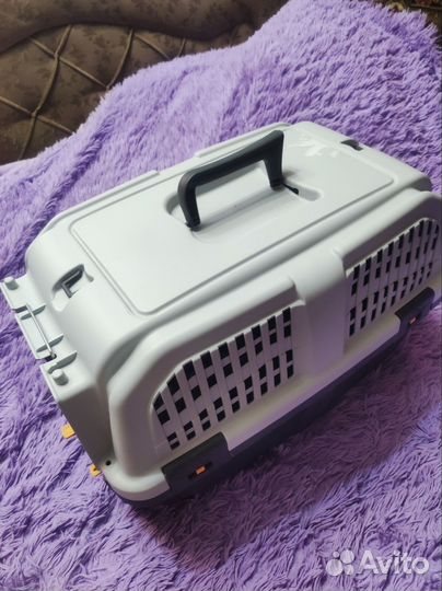 Переноска для животных пластиковая бу