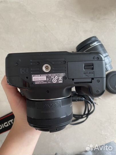 Зеркальный фотоаппарат canon 550d