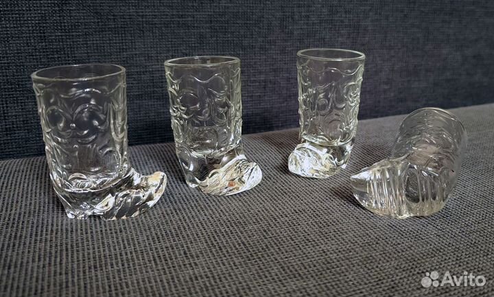 Стопки рюмки Сапожок