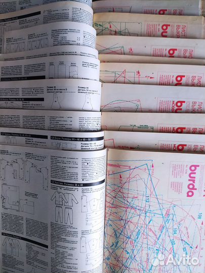 Журналы Бурда 1990 года