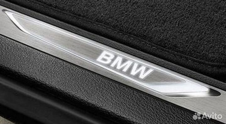 Светодиодные молдинги порогов BMW