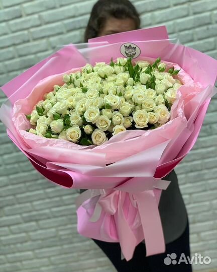 Кустовые розы букет доставка