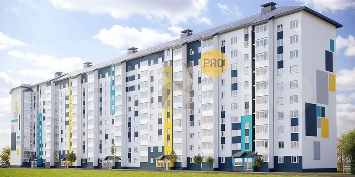 2-к. квартира, 61,9 м², 5/10 эт.