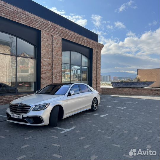 Прокат авто на свадьбу Мерседес 222, 221