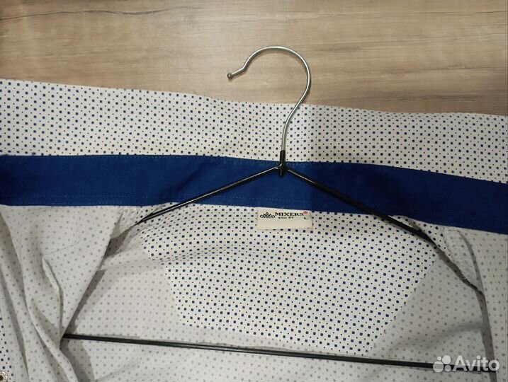 Праздничная рубашка 48 М с длинным рукавом