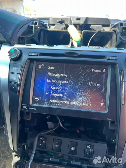 Штатная магнилола Toyota Camry 55 jbl