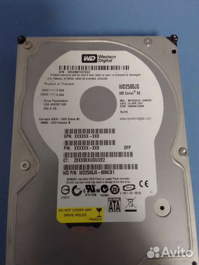 Жесткий диск Western Digital