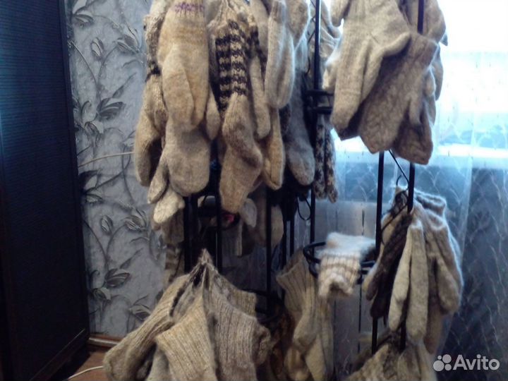 Вязанные вещи из собачьего и козьего пуха