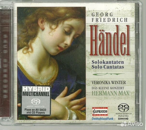 Классика на sacd Mahler Handel Beethoven CD