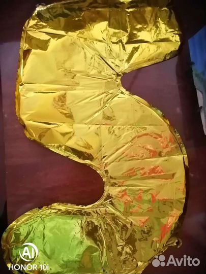 Шар фольгированный 5 лет