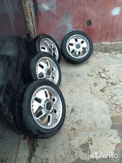 Литые диски r17. 5/4x114 3 колёса 215 50 17