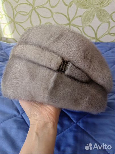 Шапка норковая женская