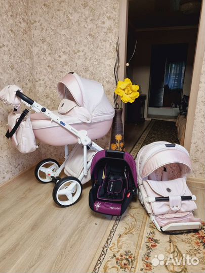 Шикарная Be2Me Raffaello 2 в 1+автолюлька