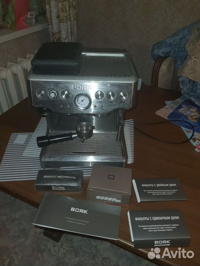 Кофемашина рожковая bork