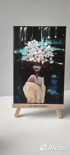 Картина маслом, Холст30х20