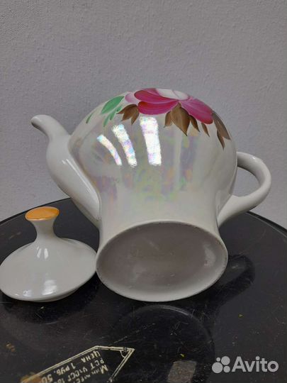 Большой заварочный чайник, 2 л. Песочное