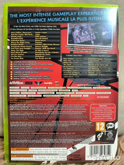 Guitar Hero Van Halen Xbox