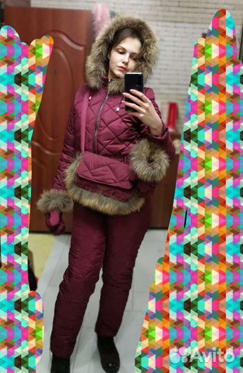 Комбинезон женский теплый