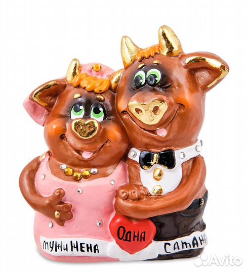 Фигурка гипсовая Чертова парочка эк. A1869830