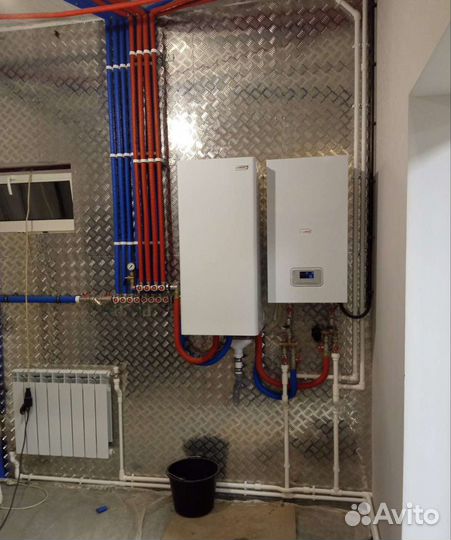 Водяной теплый пол.Отопление