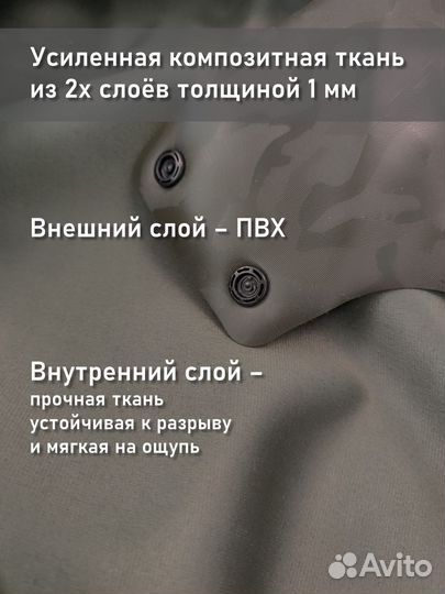 Забродники Рыбацкий комбинезон вейдерсы болотники