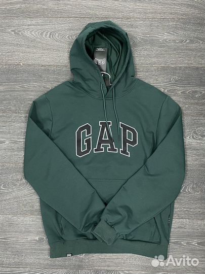 Худи Gap мужские новые черные зеленые