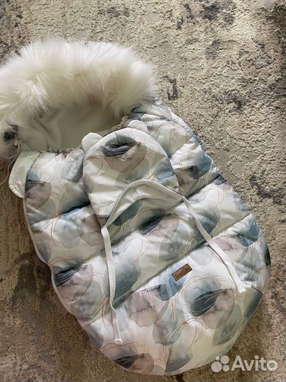 Кокон на выписку зимний