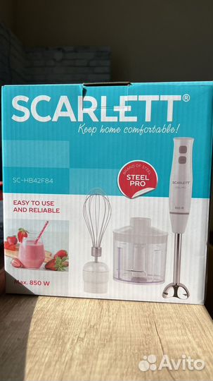 Новый блендер Scarlett