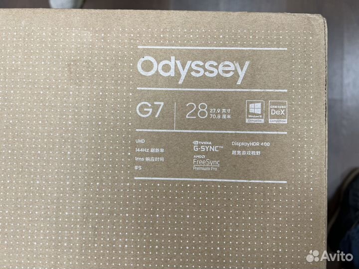Монитор 4K Samsung Odyssey G7 28