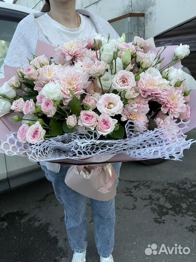 Живые цветы букеты розы