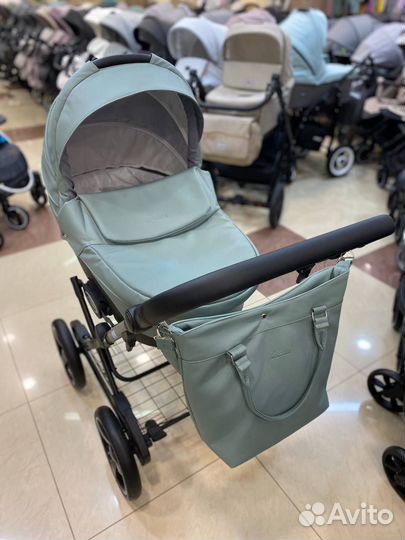 Коляска cocoline prima 2в1 (AroTeam) (09 (шалфей)