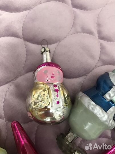 Елочные игрушки СССР