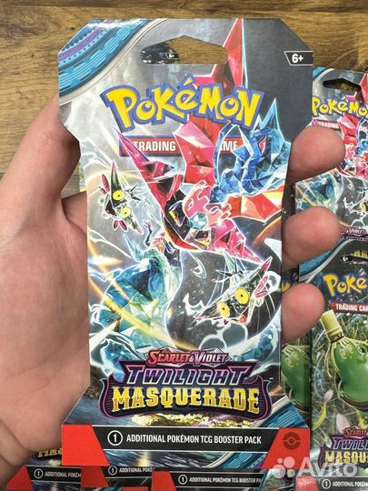 Pokemon TCG: Twilight Masquerade 10 бустеров