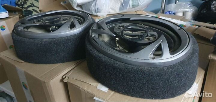 Колонки автомобильные динамики 400Вт Pioneer