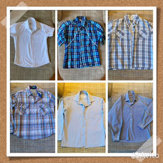 Рубашки на рост 128-140 много