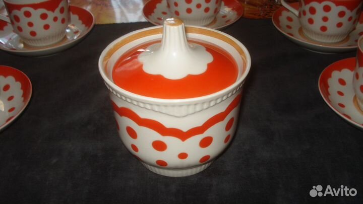 Сервиз чайный новый. Ситечки для чая